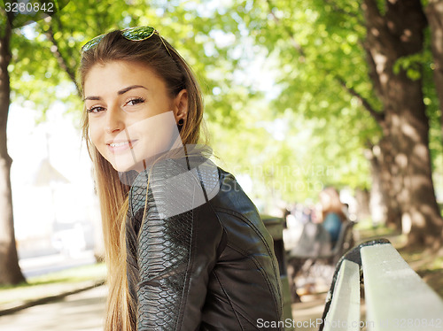 Image of Portrait of beautiful woman