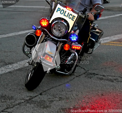 Image of Police Motorcycle