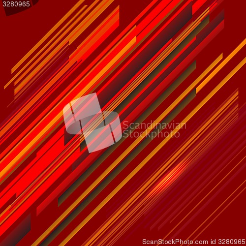 Image of Red Line Background