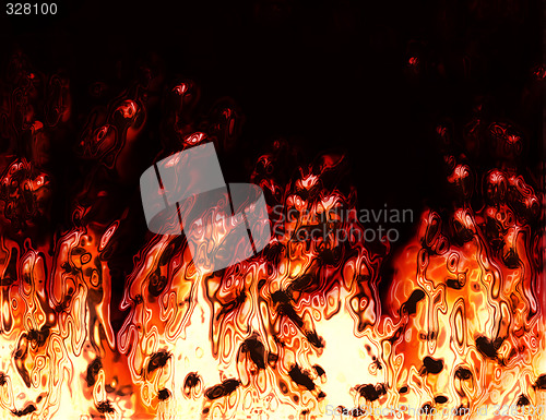 Image of fire background