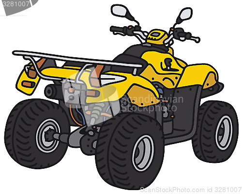 Image of Yellow ATV
