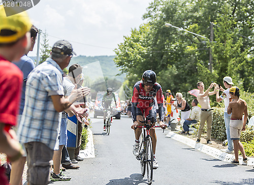 Image of The Cyclist Daniel Oss - Tour de France 2014