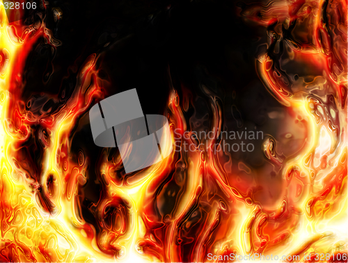 Image of fire background