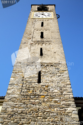 Image of cadrezzate  old abstract in  italy   the   wall  and church  