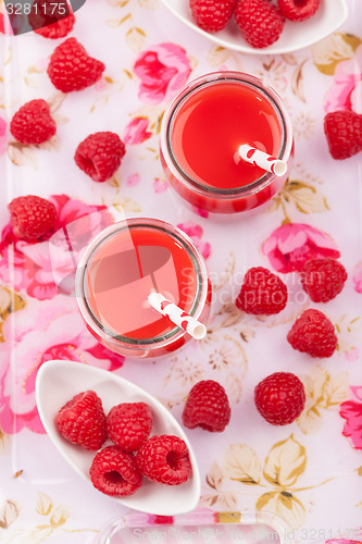 Image of Raspberry smoothie