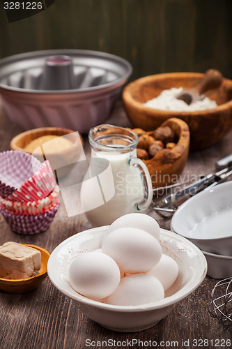 Image of Baking ingredients