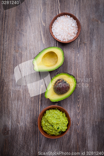 Image of Guacamole with avocado