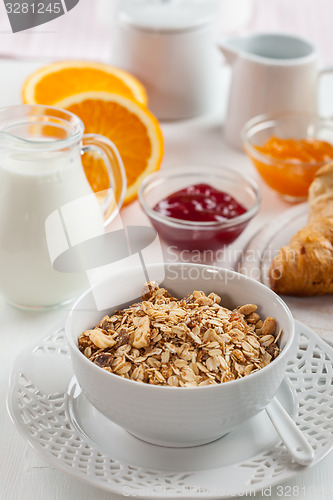 Image of Breakfast with cereal