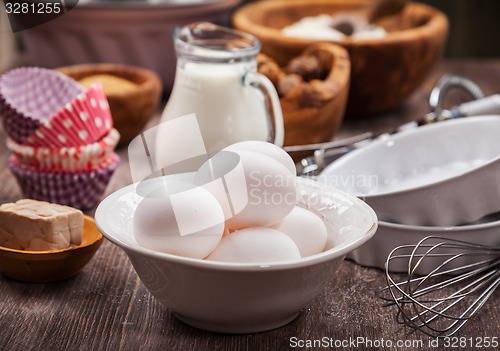 Image of Baking ingredients