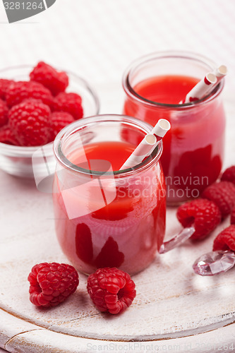 Image of Raspberry smoothie