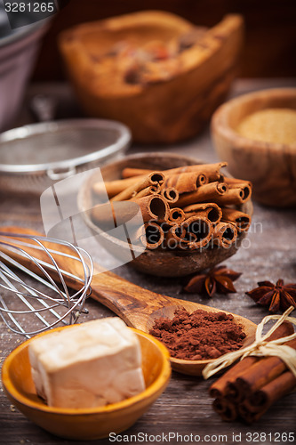 Image of Baking ingredients