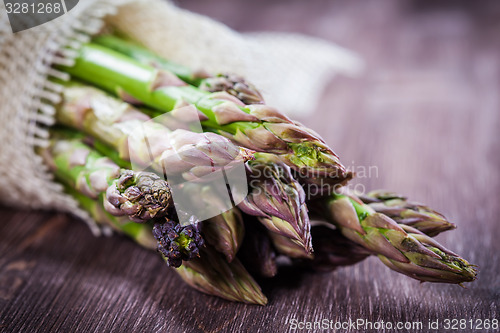 Image of Fresh green asparagus