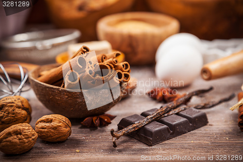 Image of Baking ingredients