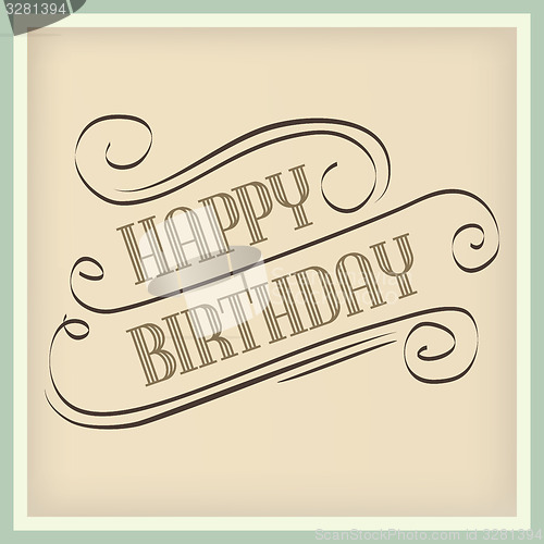 Image of Happy Birthday