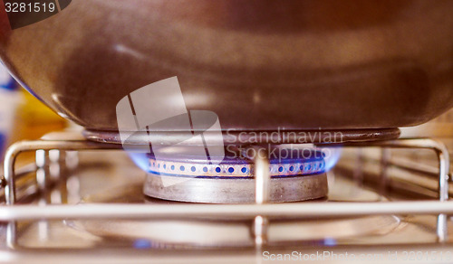 Image of Retro look Gas cooker