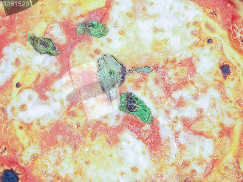 Image of Margherita pizza background