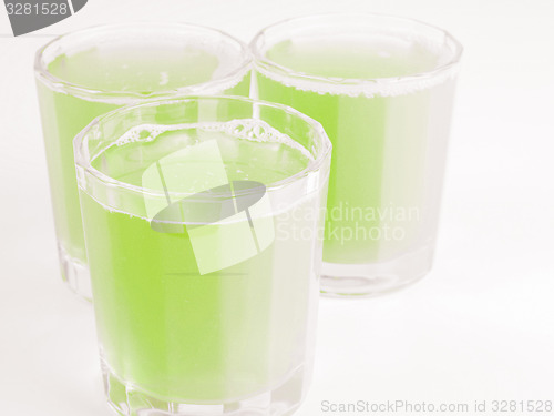 Image of Green apple juice