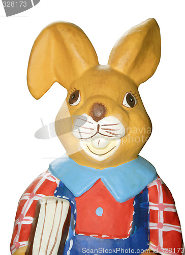 Image of Colorful easter bunny