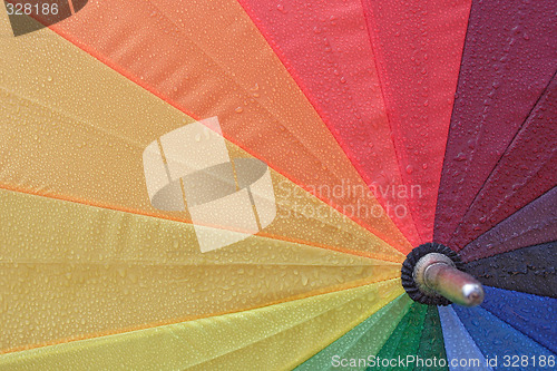 Image of Wet umbrella