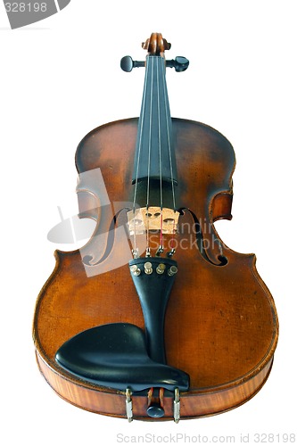 Image of Old violine isolated