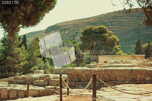 Image of Archaeological site: Knossos Palace of king Minos, Crete, Greece