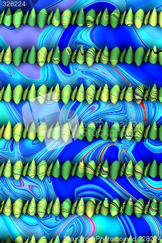 Image of Abstract 3d background