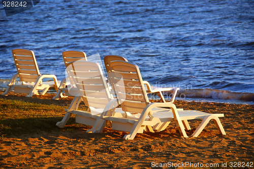 Image of Beach chairs