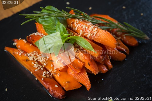 Image of Caramelized carrots