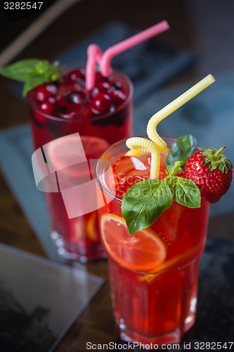 Image of homemade lemonade.