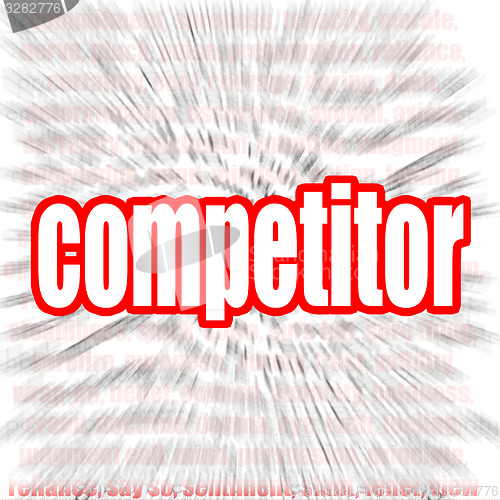 Image of Competitor word cloud