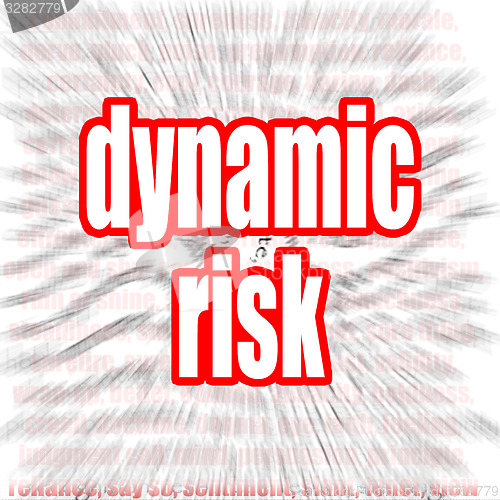 Image of Dynamic risk