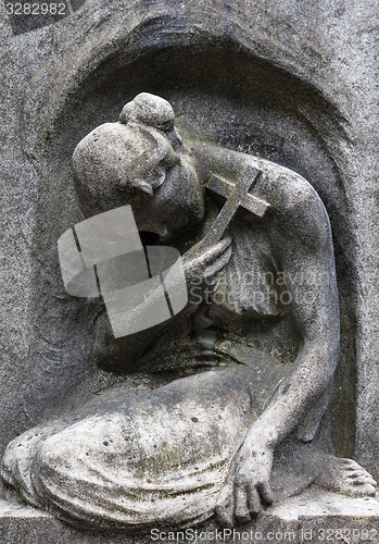 Image of Old Cemetery statue