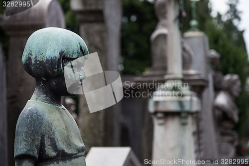 Image of Old Cemetery statue