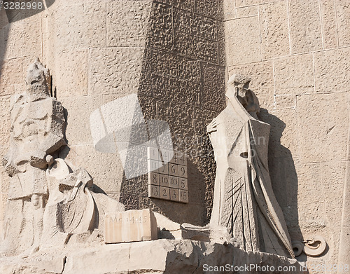 Image of Sagrada Familia detail