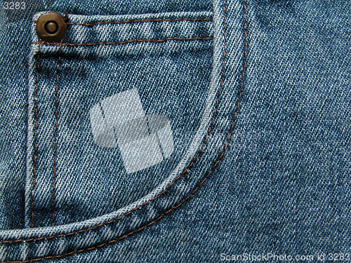 Image of jeans pocket