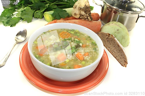 Image of delicious Barley porridge