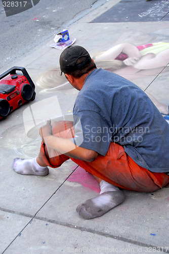 Image of Street artist