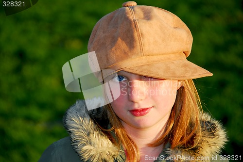Image of Girl winter hat