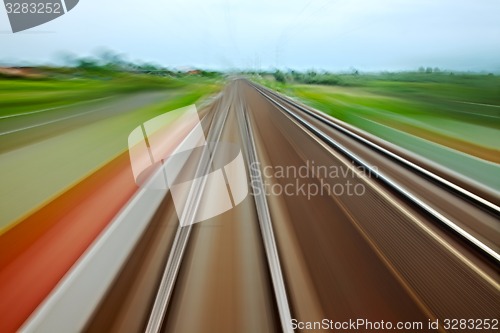 Image of Rails blur