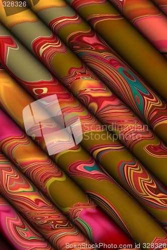 Image of Abstract 3d background