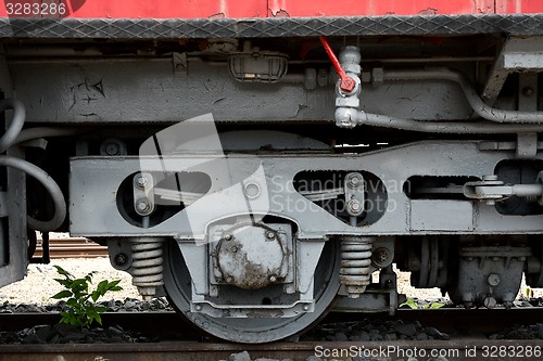 Image of Rusty locomotive