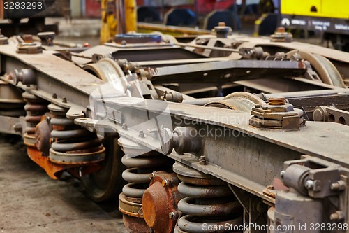 Image of Railway vehicle parts