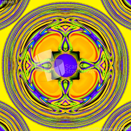 Image of Abstract 3d background