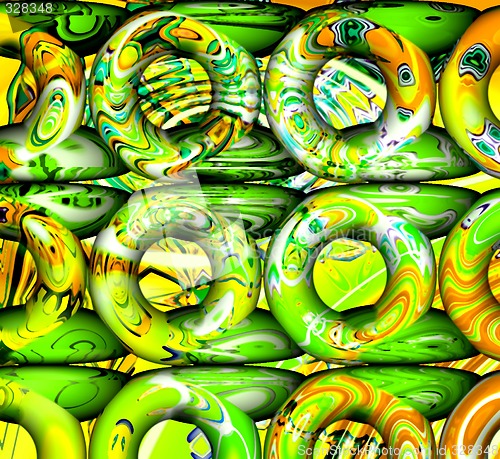 Image of Abstract 3d background