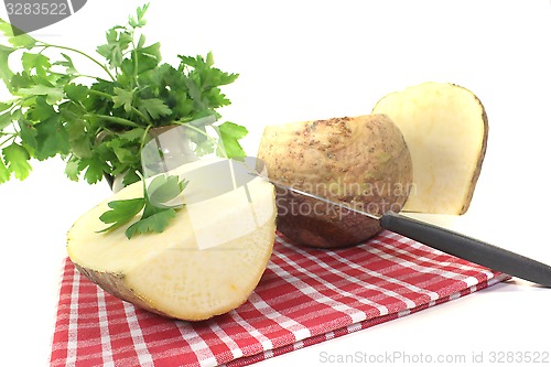 Image of Turnip on a napkin