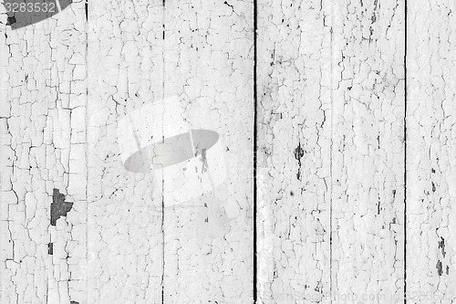 Image of Vintage  white background wood wall.