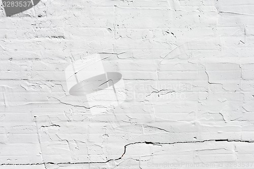 Image of Grungy white concrete wall background