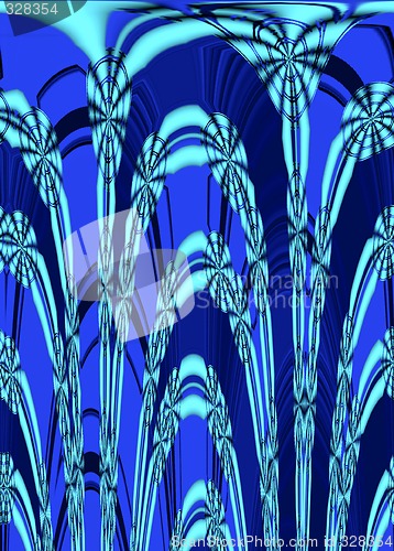 Image of Abstract 3d background