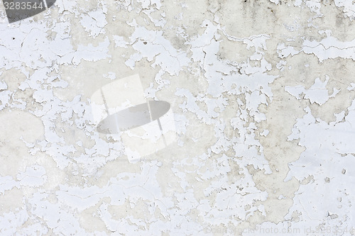 Image of Grungy white concrete wall background