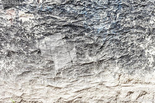 Image of Grungy white concrete wall background
